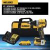imageDEWALT 20V MAX XR Compact Cordless Drill and Impact Driver with Powerstack Batteries DCD800D1E1