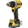 imageDEWALT 20V MAX XR Compact Cordless Drill and Impact Driver with Powerstack Batteries DCD800D1E1