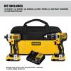 imageDEWALT 20V MAX XR Cordless 12 in DrillDriver and 14 in Impact Driver Kit with 2 2Ah Batteries ampamp Charger DCK248D2Old Version