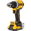 imageDEWALT 20V MAX XR Cordless DrillDriver Kit Brushless Compact with 2 Batteries and Charger DCD800D2