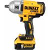 imageDEWALT 20V MAX XR Cordless Impact Wrench Kit with Hog Ring Anvil 12Inch DCF899HP2