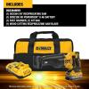 imageDEWALT 20V MAX XR Cordless Reciprocating Saw Kit XR POWERPACK with Battery and Charger Included DCS384WW1