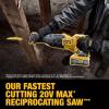 imageDEWALT 20V MAX XR Cordless Reciprocating Saw Kit XR POWERPACK with Battery and Charger Included DCS384WW1