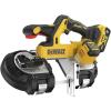 imageDEWALT 20V MAX XR Dual Trigger Bandsaw Brushless Motor Portable and Cordless 338 Inch Cut Capacity Bare Tool Only DCS379BKit with Battery