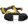 imageDEWALT 20V MAX XR Dual Trigger Bandsaw Brushless Motor Portable and Cordless 338 Inch Cut Capacity Bare Tool Only DCS379BKit with Battery