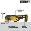 imageDEWALT 20V MAX XR Oscillating MultiTool Variable Speed Bare Tool Only DCS356BXR Oscillating MultiTool