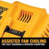 imageDEWALT 20V MAXFLEXVOLT LithiumIon Fan Cooled Rapid Battery Charger DCB118Classic