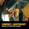 imageDEWALT 20V Max Cordless DrillDriver Kit 2 Batteries and Charger Included DCD771C2Compact DrillDriver