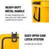 imageDEWALT 45 Qt Roto Molded Cooler Heavy Duty Ice Chest for Camping Sports ampamp Outdoor ActivitiesCooler CLIPBOARD DWST17818