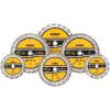 imageDEWALT 9Inch Asphalt and Concrete Cutting Saw Blade DW47944