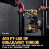 imageDEWALT ATOMIC 20V MAX 12 in Cordless Impact Wrench with Detent Pin Anvil Tool Only DCF922B