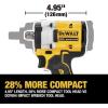 imageDEWALT ATOMIC 20V MAX 12 in Cordless Impact Wrench with Detent Pin Anvil Tool Only DCF922B