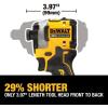 imageDEWALT ATOMIC 20V MAX 14 in Brushless Cordless Impact Driver Kit with Battery and Charger Included DCF850P1
