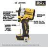 imageDEWALT ATOMIC 20V MAX 38 in Cordless Impact Wrench with Hog Ring Anvil Tool Only DCF923B