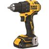imageDEWALT ATOMIC 20V MAX Cordless DrillDriver Kit Compact 12Inch DCD708C2
