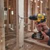 imageDEWALT ATOMIC 20V MAX Hammer Drill Cordless Compact 12Inch 2 Batteries DCD709C2