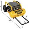 imageDEWALT Air Compressor 225PSI Max Hand Carry with Wheels 412 Gallon D55146