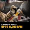 imageDEWALT Angle Grinder 412Inch 11Amp 11000 RPM With Dust Ejection System Corded DWE402W