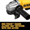 imageDEWALT Angle Grinder 412Inch 11Amp 11000 RPM With Dust Ejection System Corded DWE402W