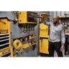 imageDEWALT Battery Organizer Holds up to 4 Batteries Mount Rail Workshop Storage System Compatible DWST82819One Size