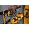 imageDEWALT Battery Organizer Holds up to 4 Batteries Mount Rail Workshop Storage System Compatible DWST82819One Size