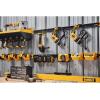imageDEWALT Battery Organizer Holds up to 4 Batteries Mount Rail Workshop Storage System Compatible DWST82819One Size