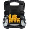 imageDEWALT BiMetal Hole Saw Kit for Wood Metal and Plastic D180001