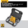 imageDEWALT BiMetal Hole Saw Kit for Wood Metal and Plastic D180001