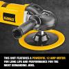 imageDEWALT Buffer Polisher 7in9in 12 amp Variable Speed Dial 03500 RPMs Corded DWP849X