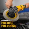 imageDEWALT Buffer Polisher 7in9in 12 amp Variable Speed Dial 03500 RPMs Corded DWP849X