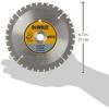 imageDEWALT Circular Saw Blade 6 12 Inch 36 Tooth Aluminum Cutting DW9152
