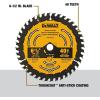 imageDEWALT Circular Saw Blade 6 12 Inch 40 Tooth Framing DWA161240One Size Pack of 2