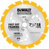 imageDEWALT Circular Saw Blade 7 14 Inch 24 Tooth Wood Cutting DWA171424One Size