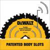 imageDEWALT Circular Saw Blade 7 14 Inch 24 Tooth Wood Cutting DWA171424One Size Pack of 2