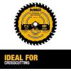 imageDEWALT Circular Saw Blade 7 14 Inch 36 Tooth Thin Kerf Finishing DW3176New
