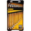 imageDEWALT Combination Wrench Set SAE 10 Piece DWMT72167SAEMM  10 Piece Set