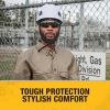 imageDEWALT DPG110 Chisel Unisex TrimFit Half Frame Protective Eyewear Black Frame Smoke LensBlack  Clear