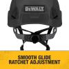 imageDEWALT DPG22 White Type II Class E 4Point Ratcheting Safety HelmetBlack