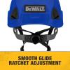 imageDEWALT DPG22 White Type II Class E 4Point Ratcheting Safety HelmetBlue