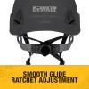 imageDEWALT DPG22 White Type II Class E 4Point Ratcheting Safety HelmetGray