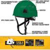 imageDEWALT DPG22 White Type II Class E 4Point Ratcheting Safety HelmetGreen