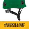 imageDEWALT DPG22 White Type II Class E 4Point Ratcheting Safety HelmetGreen