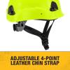 imageDEWALT DPG22 White Type II Class E 4Point Ratcheting Safety HelmetHiVis Lime