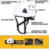 imageDEWALT DPG22 White Type II Class E 4Point Ratcheting Safety HelmetIce
