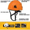 imageDEWALT DPG22 White Type II Class E 4Point Ratcheting Safety HelmetOrange