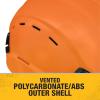 imageDEWALT DPG22 White Type II Class E 4Point Ratcheting Safety HelmetOrange