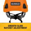 imageDEWALT DPG22 White Type II Class E 4Point Ratcheting Safety HelmetOrange