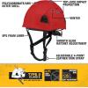 imageDEWALT DPG22 White Type II Class E 4Point Ratcheting Safety HelmetRed