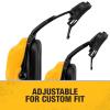 imageDEWALT DPG660 Yellow with Black Earcups Dielectric Expandable NRR 25 Cap Mount Earmuff