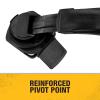 imageDEWALT DPG660 Yellow with Black Earcups Dielectric Expandable NRR 25 Cap Mount Earmuff